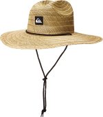 Men'S Pierside Lifeguard Beach Sun Straw Hat