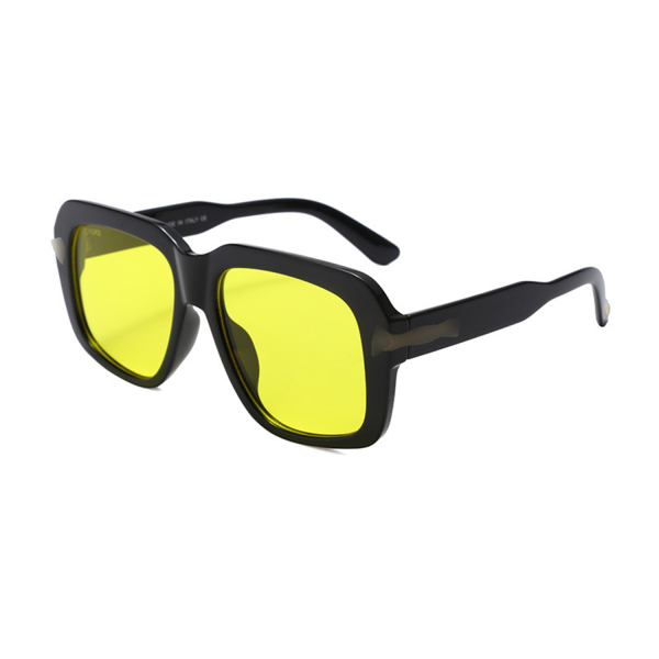 Retro Polarized Rectangle Sunglasses