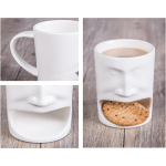 6Oz Cookie Ceramic Creative Man Face Mug