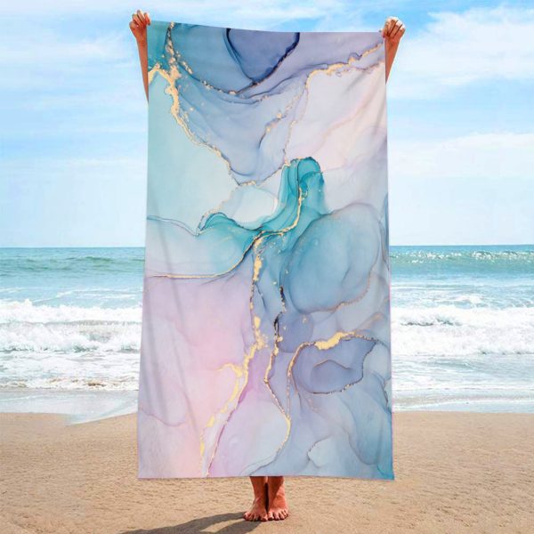 Beach swimming quick drying bath towel