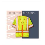 Construction Safety Reflective T-Shirt