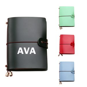 Creative Strap PU Leather Notebook