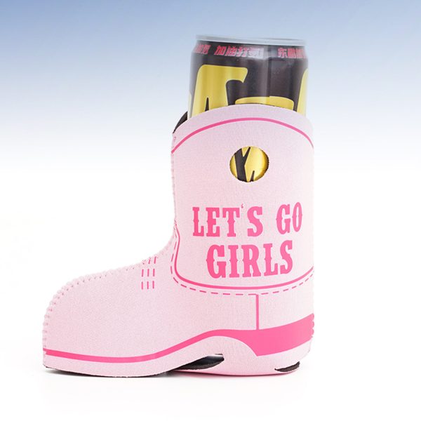 Diving material shoe shaped cola cup cover