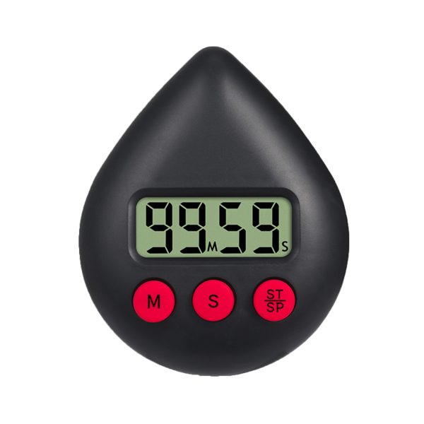 Teardrop-shaped electronic timer