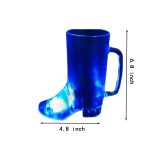 15Oz Plastic Light-Up Cowboy Boot Mug