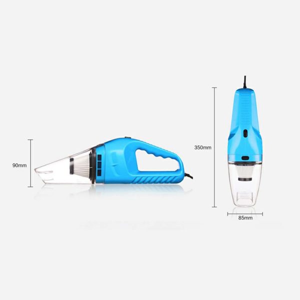 120W ultra-high power wet and dry car vacuum cleaner