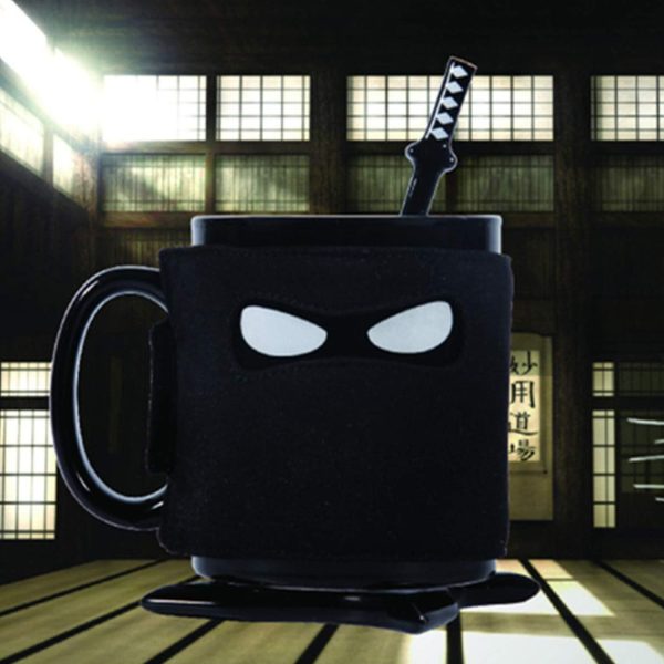 Ninja Ceramic Mug W/ Coaster