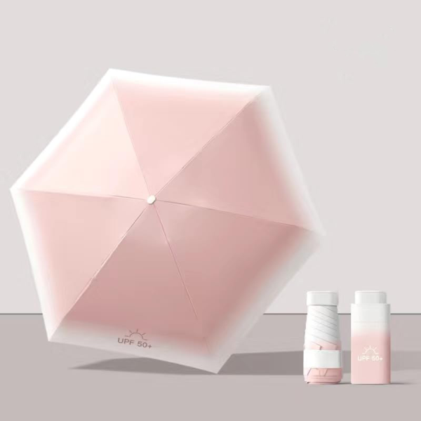 Mini 99% UV Protection Gradient Travel Umbrella