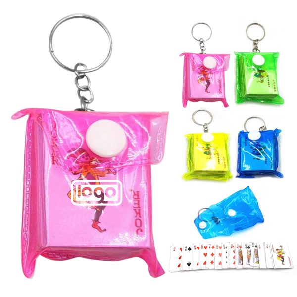 Mini Card Key Chain