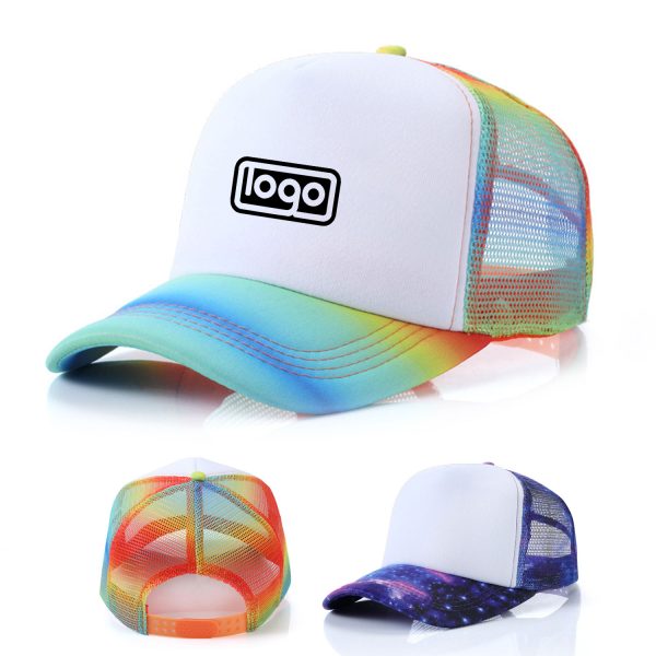 Rainbow Trucker Cap