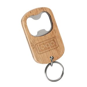 Mini Bamboo Bottle Opener