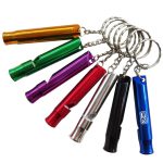 Aluminum Alloy Mini Whistle Keychain