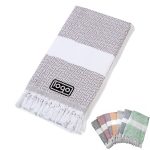 Travel Turkish Cotton Beach Towel Oversized Bath Blanket