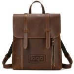 Women'S Retro Leather Backpack Outdoor Leisure Bag