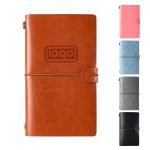 Vintage Refillable PU Leather Writing Travelers Notebook