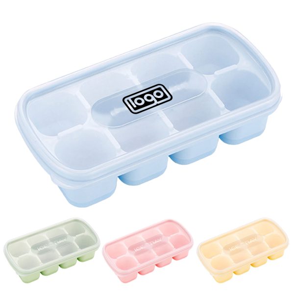 Silicone ice cube mold