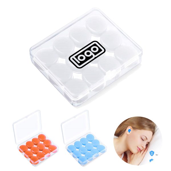 Reusable Moldable Silicone Earplugs For Sleeping