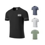 Men'S Running Short Sleeve T-Shirt - Stock Style 31