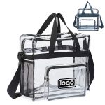 PVC Clear Tote Waterproof Women Shoulder Bag