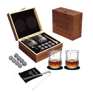 Original wood fine whisky set