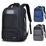 Oxford Business Backpack With USB Charging Port