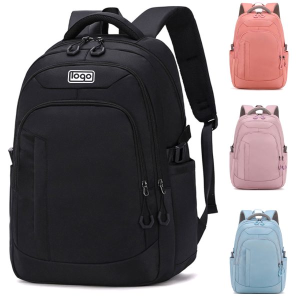 Nylon high-capacity backpack for middle school students