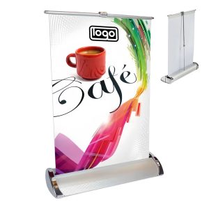 Portable Desktop Signage Banner