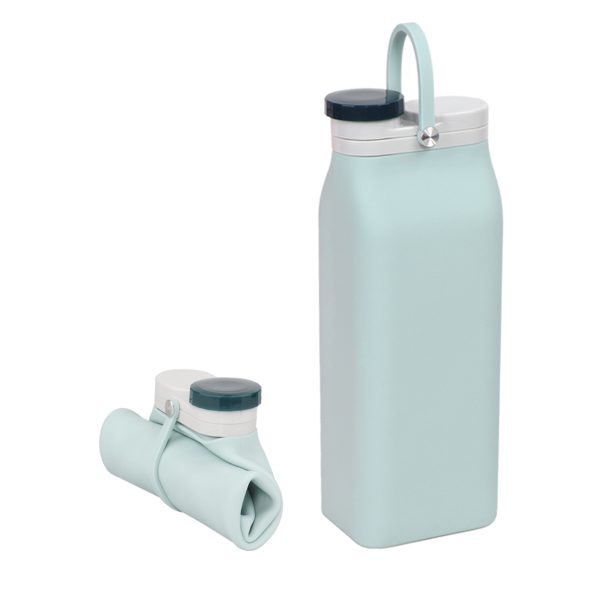 Reusable Silicone Foldable Bottle for Travel Sports Gym