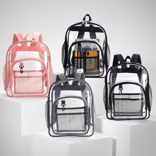 Clear PVC Transparent Backpack