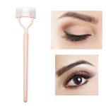 Foldable steel needle eyelash comb