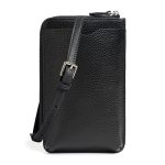 Genuine Leather Small Phone Pouch Crossbody Bag