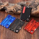 8-piece set of multifunctional outdoor tool cards