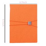 Elastic buckle notebook