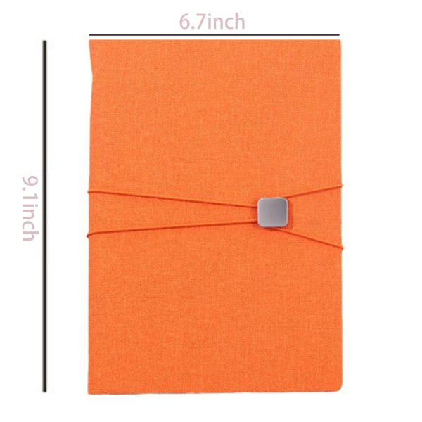 Elastic buckle notebook