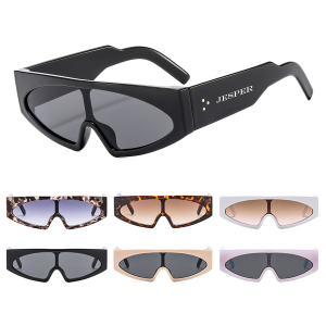 Fashion Retro One Piece Punk Sunglasses