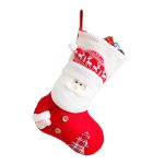 Christmas Stockings Santa Snowman Dress Up Candy Bag