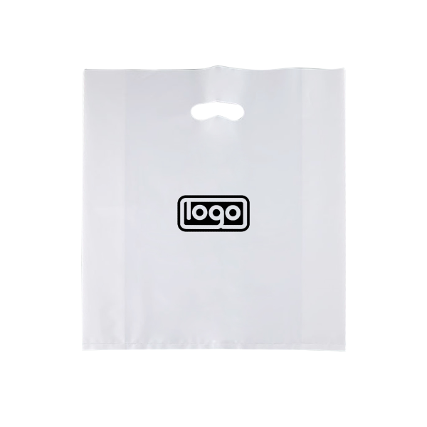 Die Cut Fold-Over Reinforced Plastic Bag