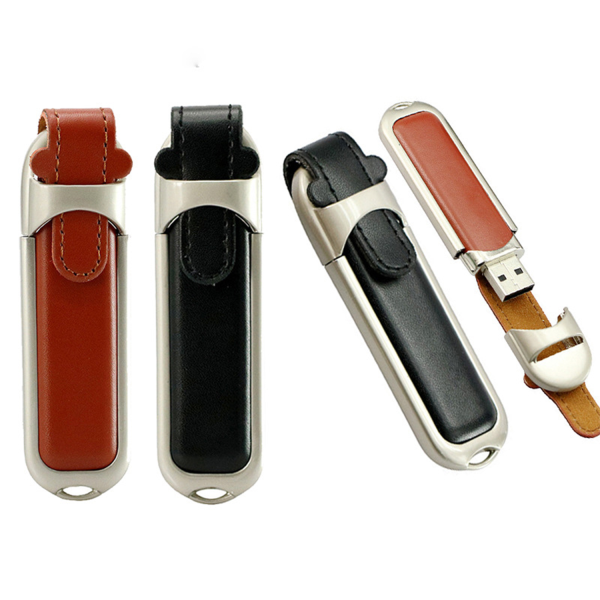 Leather case USB drive