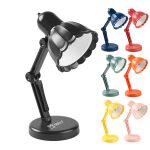 Mini LED Desk Lamp Cute Small Phone Holder