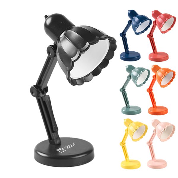 Mini LED Desk Lamp Cute Small Phone Holder