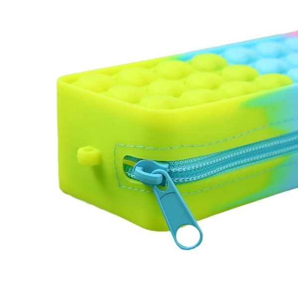 Bubble silicone stationery box pencil case