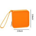 Silicone mini change storage bag coin purse