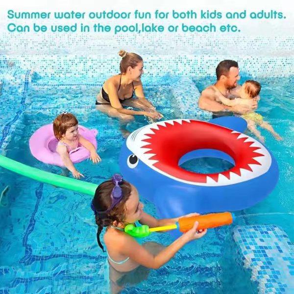 Inflatable Shark Wwimming Ring