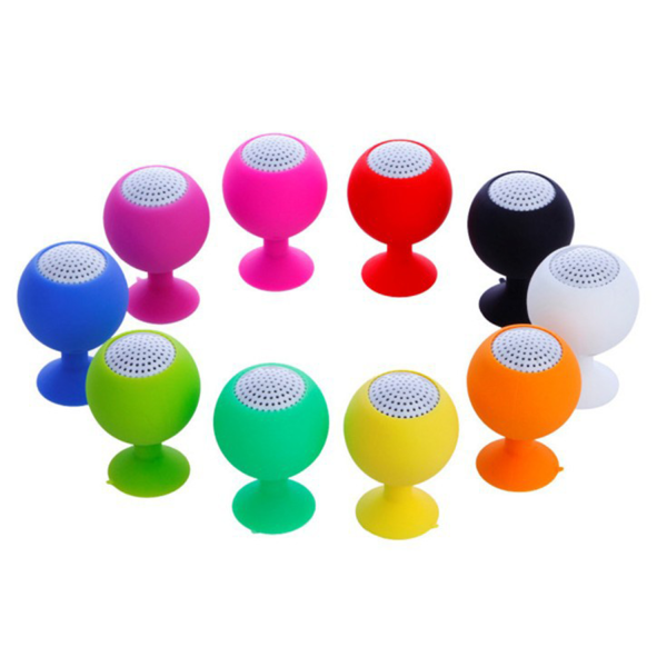 Creative Mini Suction Cup Wine Glass Speaker