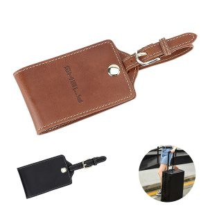 PU Leather Luggage Tag