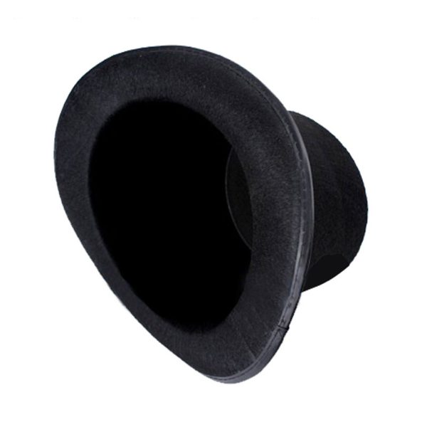 Black Felt Magician's Hat