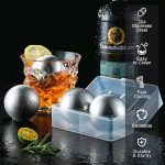 2 Pack Reusable Ice Ball Stones