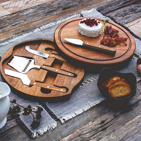 Cheese cutting board & tools set