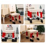 Christmas Table Foot Socks Chair Leg Covers