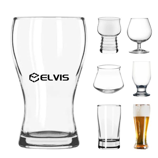 British craft beer tasting glass cup